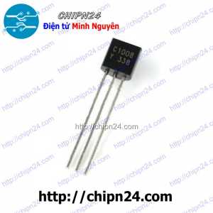 [25 con] (KT1) Transistor C1008 TO-92 NPN 0.7A 80V (C1008-Y 2SC1008-Y 1008)