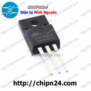 Mosfet 7N65 TO-220F Hàng Tốt 7A 650V (Kênh N) (SVF7N65F 7A65)