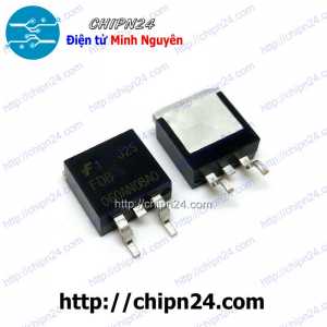 (SOP) Mosfet Dán 60N08 TO-263 80A 75V (Kênh N) (SMD) (060AN08 FDB060AN08A0)