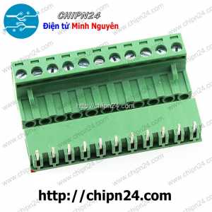 Domino 2EDG5.08 Cong 11P (Terminal, Cầu đấu dây cọc nguồn 5.08 5.08mm)