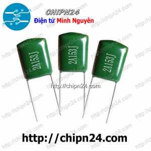 [10 con] (K263) Tụ mica 153J 100V (153 2A153J 15nF)