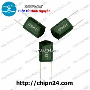 [10 con] (K266) Tụ mica 683J 100V (683 2A683J 68nF)