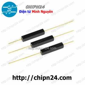 (K136) Công tắc từ 3x16mm Đen Thường Mở