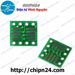 (K91) Đế chuyển SOP8 SSOP8 TSSOP8 sang DIP8 (PCB chuyển, Mạch chuyển)