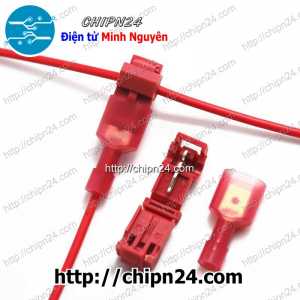 (F342.3) Cút nối dây điện chữ T-T3 Vàng (dây chính 2.5-4mm, dây nhánh 4-6mm)