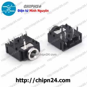 Jack Audio 3.5MM 3F07 5P Màu Đen