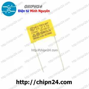 (F239) Tụ hộp 154 275VAC 15mm (0.15uF MEX/TENDA MKP K X2 40/100/21)