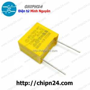 (F238) Tụ hộp 684 275VAC 15mm (0.68uF MEX/TENDA MKP K X2 40/100/21)