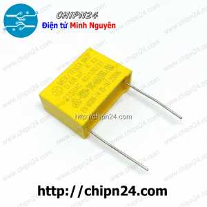 (F238) Tụ hộp 684 275VAC 22.5mm (0.68uF MEX/TENDA MKP K X2 40/100/21)