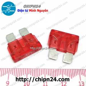 [10 cái] Cầu chì ô tô 4S 10A Lớn
