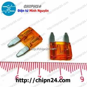 [10 cái] (K439) Cầu chì ô tô 4S 5A Nhỏ