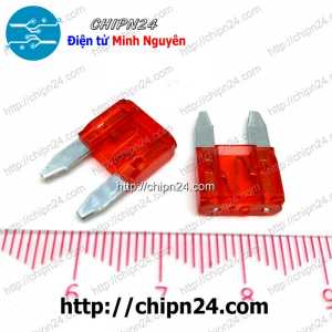 [10 cái] (K439) Cầu chì ô tô 4S 10A Nhỏ