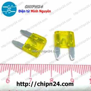 [10 cái] (K439) Cầu chì ô tô 4S 20A Nhỏ