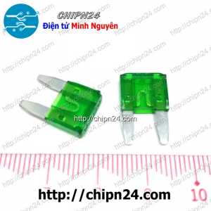 [10 cái] (K440) Cầu chì ô tô 4S 30A Nhỏ