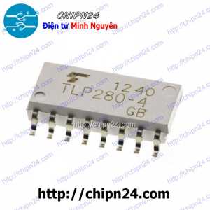 [SOP] Opto Dán TLP280-4GB SOP-16 Trắng (SMD) (TLP280-4 GB) (IC Cách ly quang Opto)