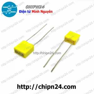 [10 con] (K272) Tụ kẹo vàng 334J 100V (5MM) (334 330nF 0.33uF)