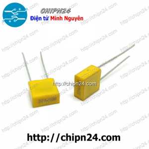 [10 con] Tụ kẹo vàng 224J 100V (5MM) (224 220nF 0.22uF)