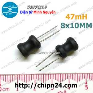 (K232) Cuộn cảm cắm 8x10mm 47MH (DIP 0810 47MH)