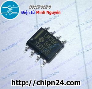 [SOP] IC Dán LM358 SOP-8 (SMD) (LM358DR) (IC khuếch đại thuật toán OpAmp)