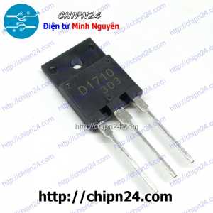 (KT2) Transistor D1710 TO-3P NPN 7A 900V 45W (2SD1710 1710)