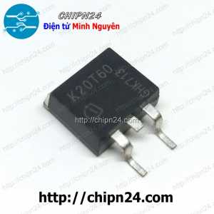 (SOP) IGBT Dán 20N60 TO-263 20A 600V (Kênh N) (SMD) (K20T60 IKB20N60T)