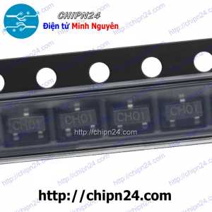 (G4.1) Transistor Dán MJE13001 (CH01) SOT-23 NPN 200mA 400V (SMD) (S13001 13001)