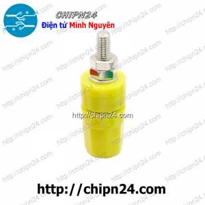 (F105) Jack Chuối Cái 20A Vàng, D=4mm, L=36mm, 20A 60V