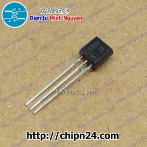 [25 con] (KT1) Transistor C3355 TO-92 NPN 0.1A 20V (Transistor RF) (2SC3355 3355)