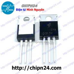 [KT1] Transistor D313 TO-220 NPN 3A 60V 30W (Transistor Power) (2SD313-Y D313-Y 313)