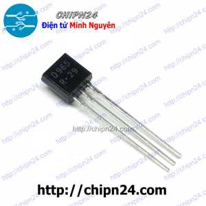 [10 con] (KT1) Transistor D965 TO-92 NPN 5A 20V 1W (Transistor Power) (2SD965 965)