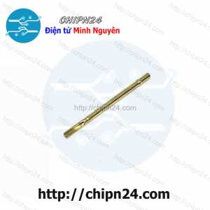 (K1) Vỏ Kim test mạch P50-2S, dài 16.5mm, đường kính đầu 0.86mm, đường kính thân 0.9mm, 2A
