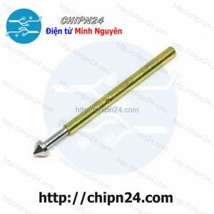 [KG1] Kim test mạch P75-E3, dài 16.5mm, đường kính đầu 1.5mm, đường kính thân 1.02mm, trở kháng 50mΩ, 3A, đầu hình nón