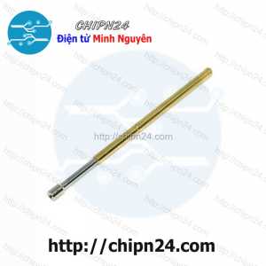 (K9) Kim test mạch P100-A2, dài 33.3mm, đường kính đầu 1.5mm, đường kính thân 1.36mm, 3A, đầu lõm