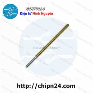 Kim test mạch P100-J1, dài 33.3mm, đường kính đầu 0.99mm, đường kính thân 1.36mm, 3A, đầu tròn