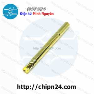 (K12) Vỏ Kim test mạch P156-4S R156-4S, dài 30.3mm, đường kính đầu 2.4mm, đường kính thân 2.69mm, 5A