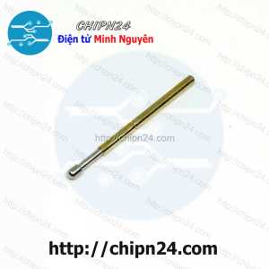 (K13) Kim test mạch P160-D2, dài 24.5mm, đường kính đầu 1.5mm, đường kính thân 1.36mm, 3A, đầu tròn lớn