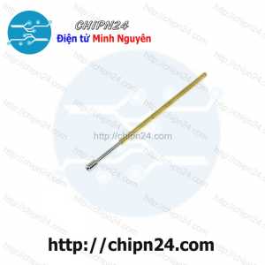 (K5) Kim test mạch PL75-A2, dài 33.35mm, đường kính đầu 1.3mm, đường kính thân 1.02mm, 3A, đầu lõm
