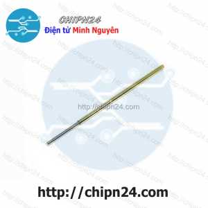 (K6) Kim test mạch PL75-J1, dài 33.35mm, đường kính đầu 1.3mm, đường kính thân 1.02mm, 3A, đầu tròn