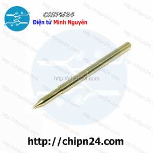 Kim test mạch PA125-B, dài 33.3mm, đường kính đầu 1.7mm, đường kính thân 2.02mm, 3A, đầu nhọn