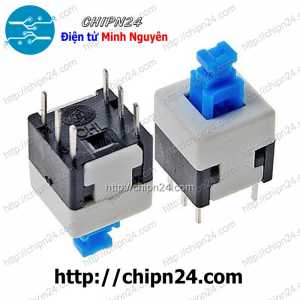 (F83) Nút nhấn 6 chân 8x8mm Tự giữ