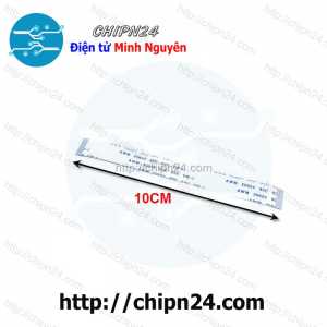 (P112) Cáp FFC 0.5MM 20P Cùng Chiều 10CM (Cáp AWM 20624 80C 60V VW-1)