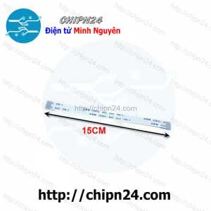 (P132) Cáp FFC 1.0MM 6P Cùng Chiều 15CM (Cáp AWM 20624 80C 60V VW-1)