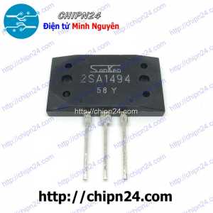 (KT2) Transistor 2SA1494 MT-200 PNP 17A 200V (Sò Sanken) (A1494 1494)
