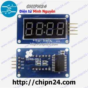 Module 4 Led 7 đoạn 0.36 ich kiểu Đồng Hồ dùng IC TM1637