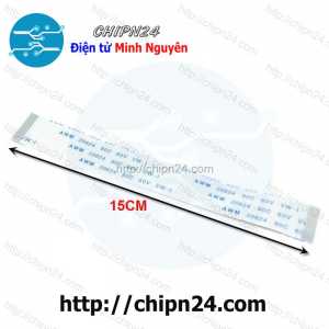 Cáp FFC 0.5MM 24P Cùng Chiều 15CM (Cáp AWM 20624 80C 60V VW-1)