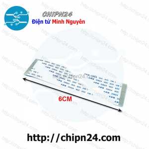 (P149) Cáp FFC 1.0MM 24P Cùng Chiều 6CM (Cáp AWM 20624 80C 60V VW-1)