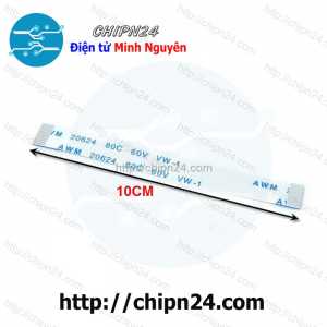 Cáp FFC 0.5MM 12P Cùng Chiều 10CM (Cáp AWM 20624 80C 60V VW-1)