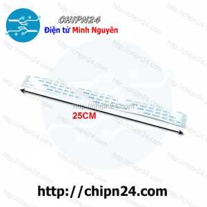 (P138) Cáp FFC 1.0MM 12P Cùng Chiều 25CM (Cáp AWM 20624 80C 60V VW-1)