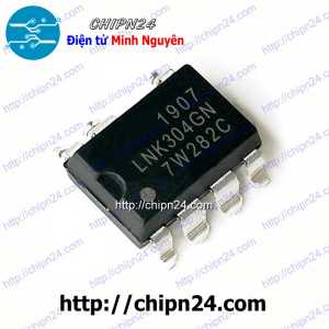 (SOP) IC Dán LNK304GN SOP-7 Hàng Tốt (SMD) (LNK304G LNK304 LNK 304) (AC/DC Converters 120mA MDCM 170mA CCM)