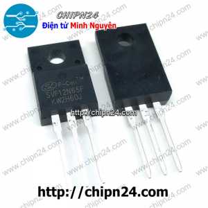 (DT) Mosfet 12N65 TO-220F 12A 650V (Kênh N) (FQPF12N65C FQPF 12N65C)